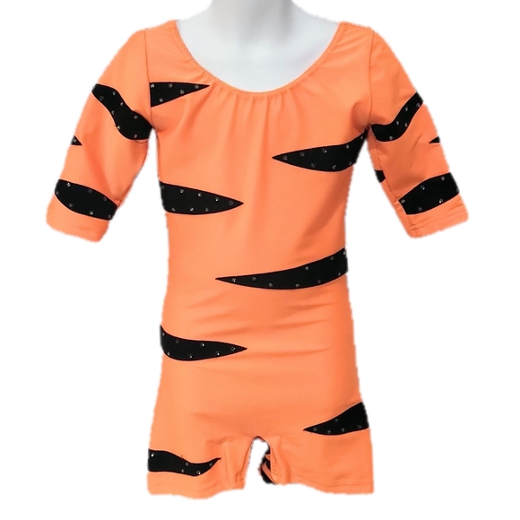 Custom Tigger Acro / Dance Theatre Costume - Child Intermediate - Picture 2 of 5